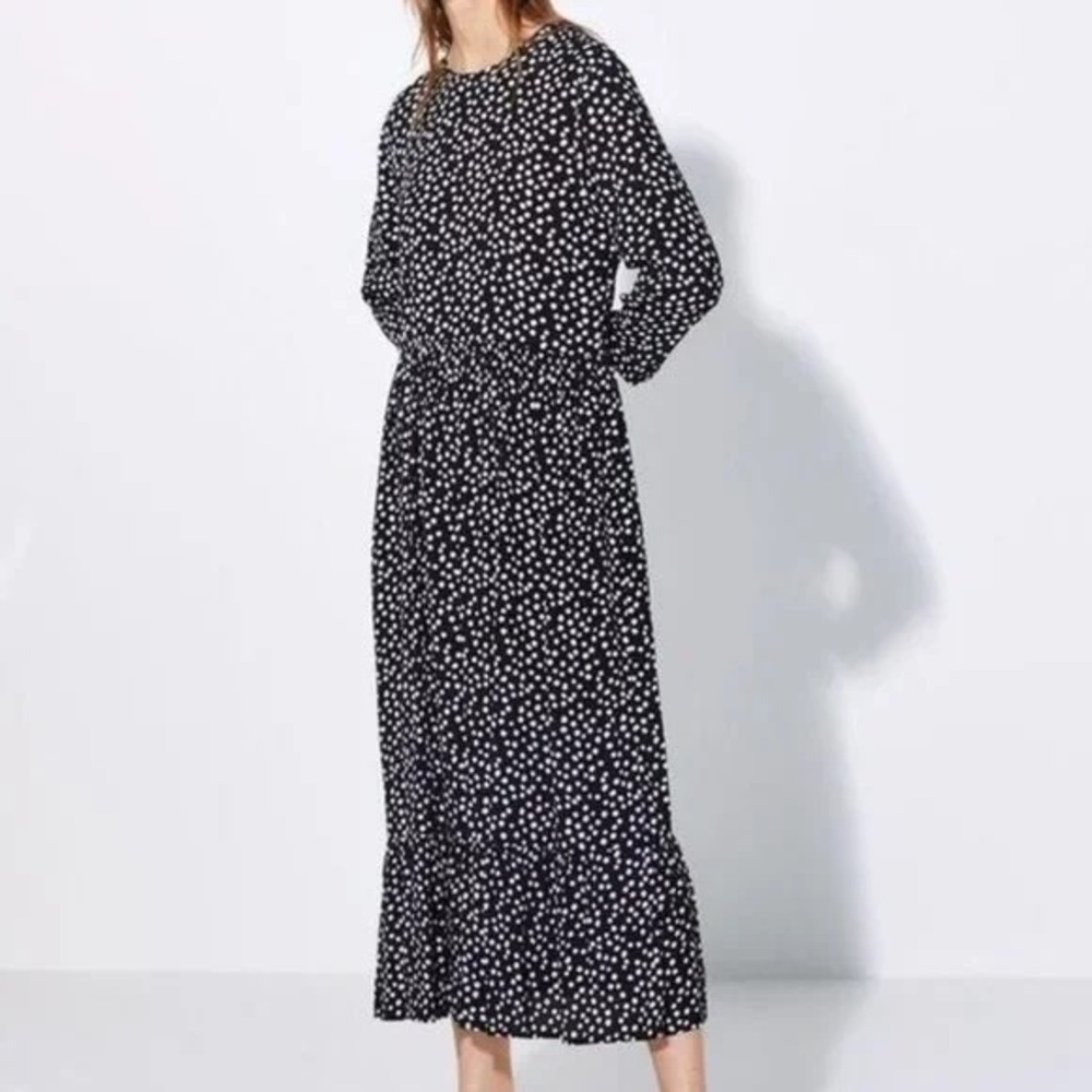 Polka Dot Midi Dress